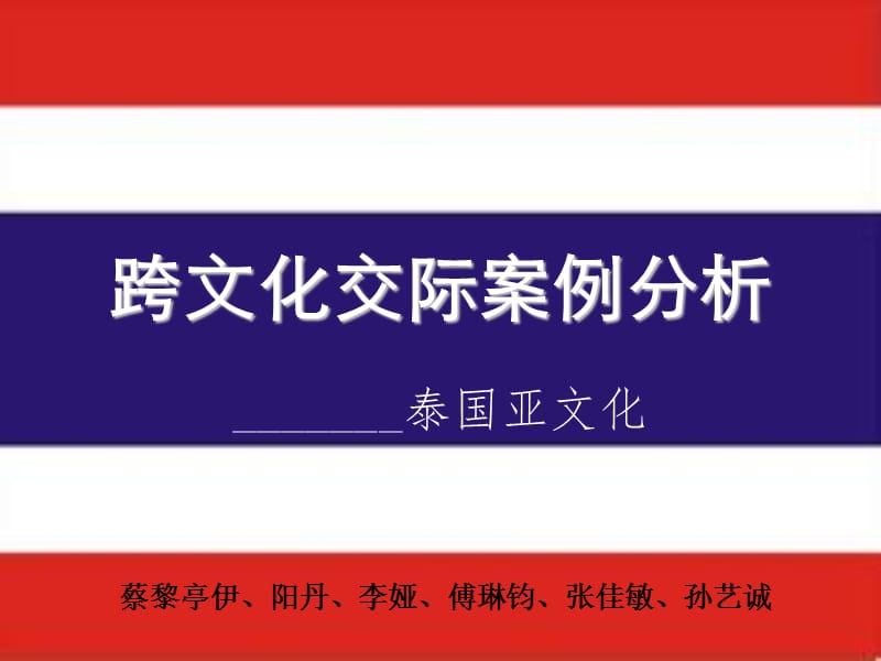 跨文化交际案例分析.ppt_第1页