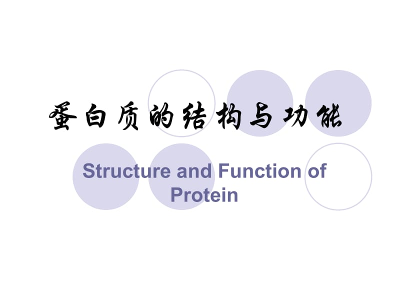 蛋白质和酶20111121专题.ppt_第1页