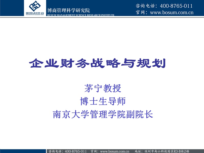 企业财务战略与规划.ppt_第2页