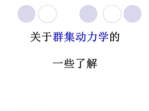 群集动力学11月7日.ppt