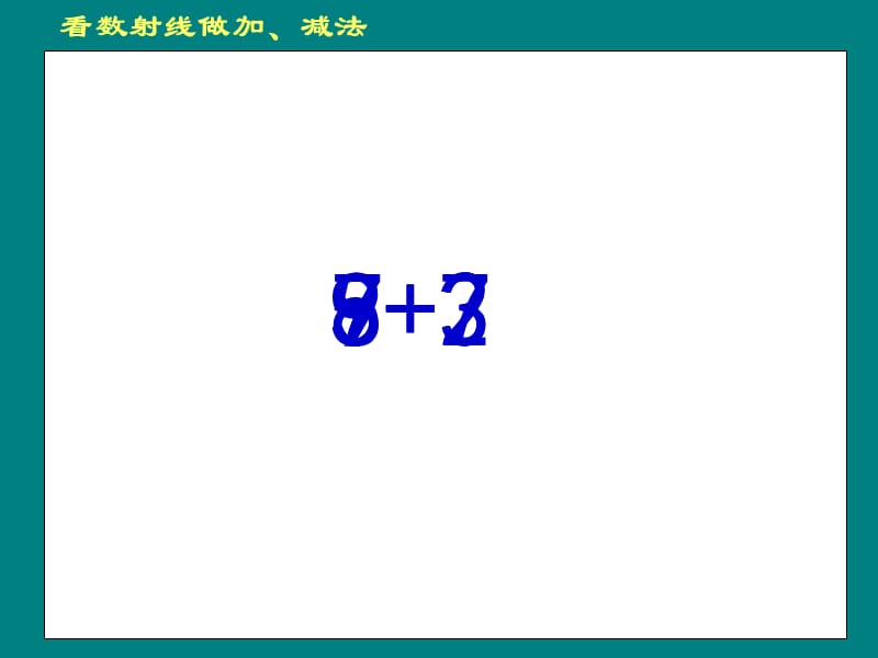 看数射线做加减法.ppt_第2页