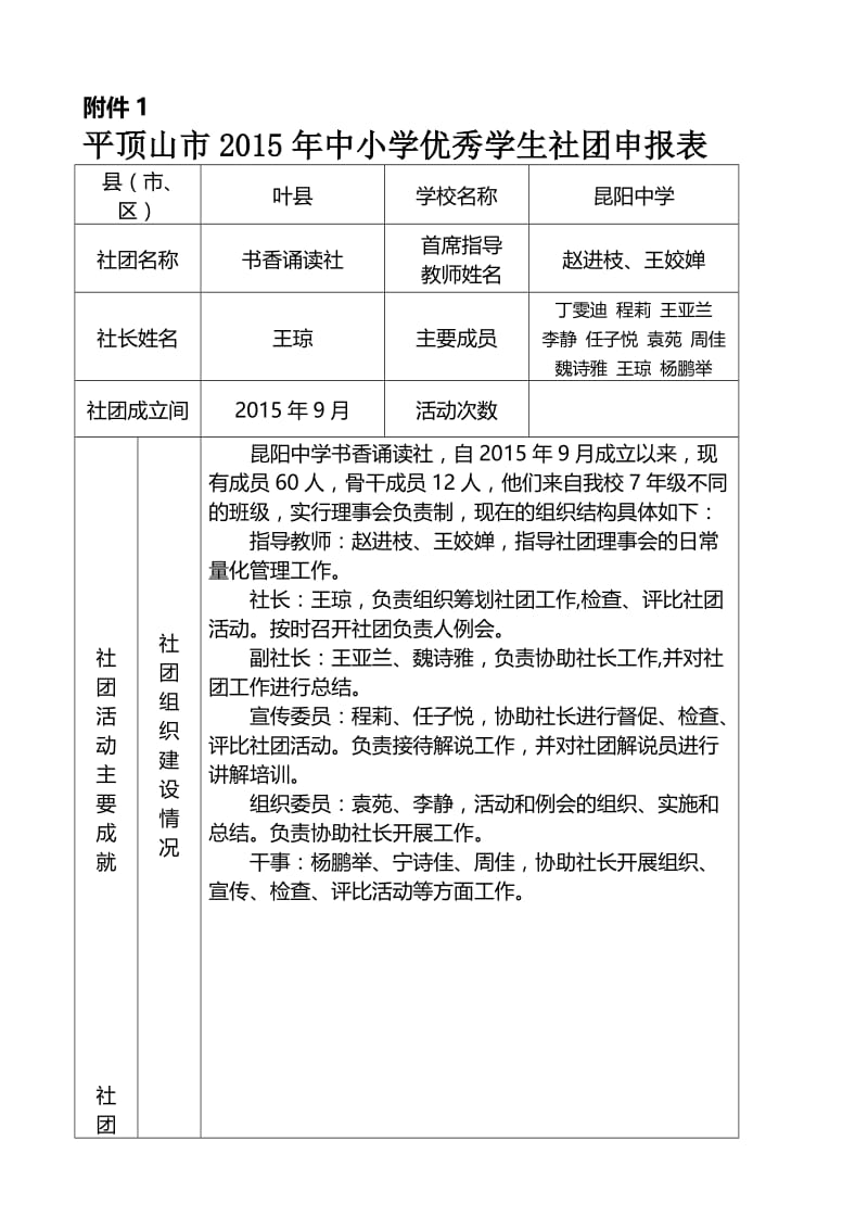 2.平顶山市优秀社团申报表.doc_第1页