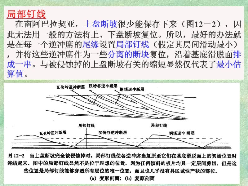 盆地分析7平衡剖面复原挤压构造为例.ppt_第3页