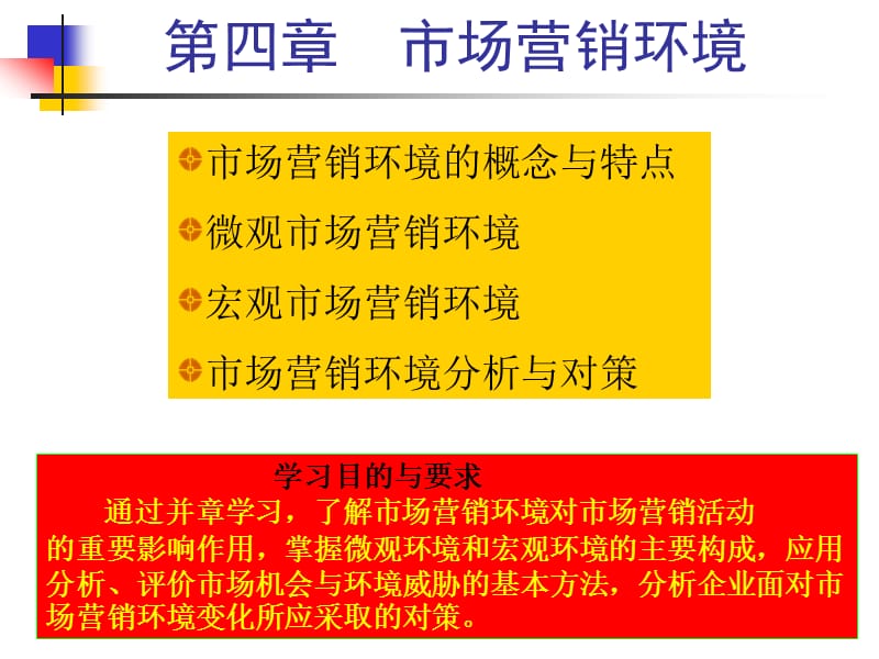 第四部分市场营销环境教学课件.ppt_第1页