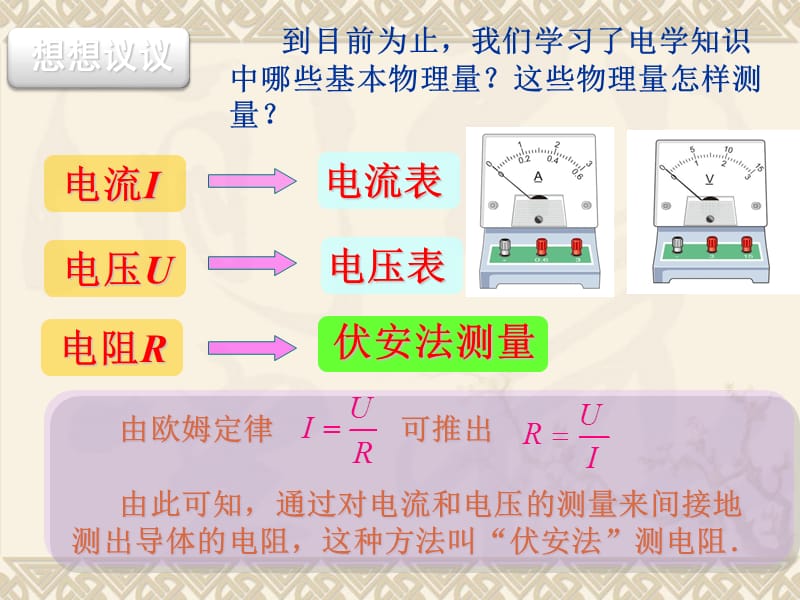 17.3电阻的测量flash课件.ppt_第3页