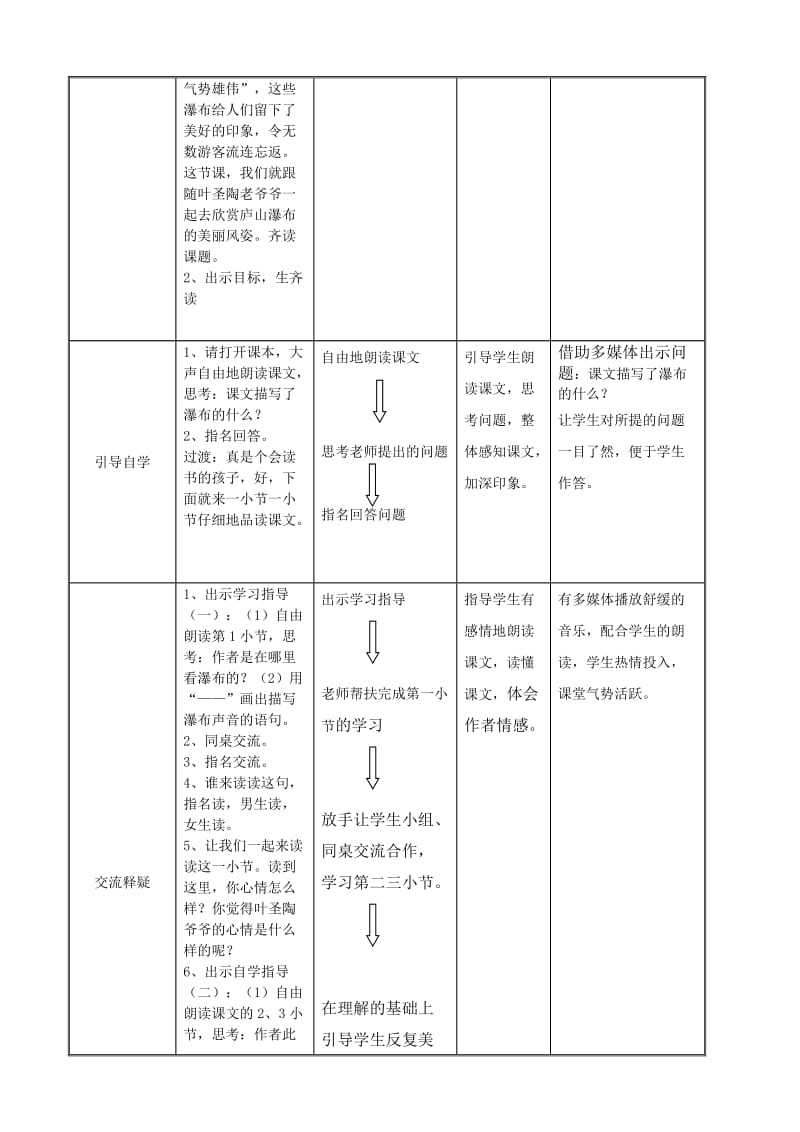 《瀑布》教学设计.doc_第2页