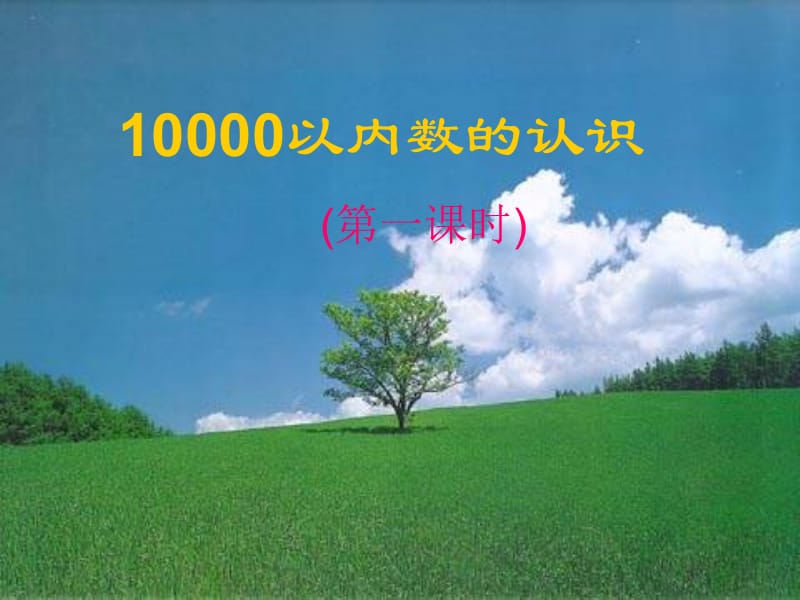 10000以内数的认识(1).ppt_第1页