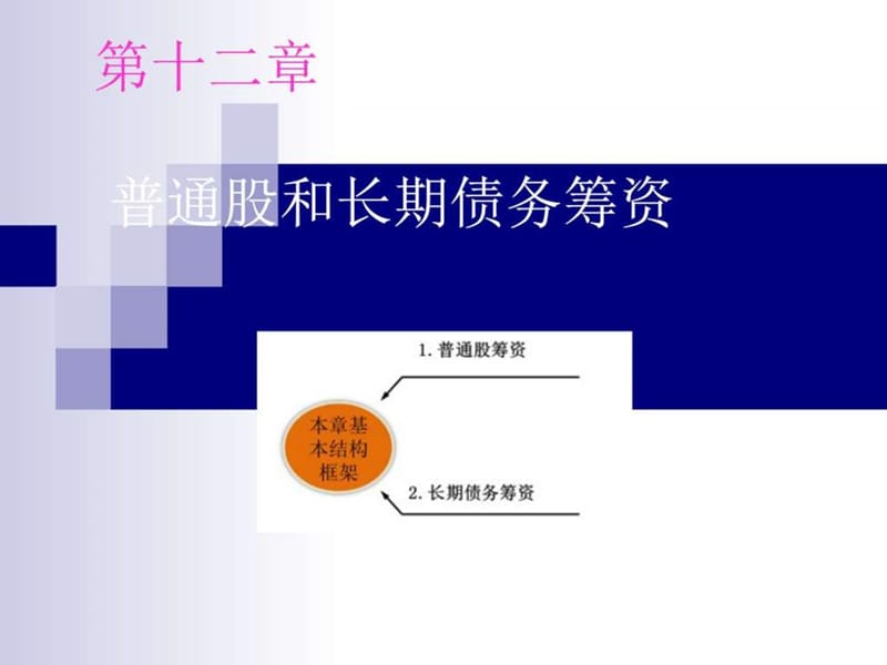 第十二章普通股和长期债务筹资新_图文.ppt.ppt_第1页