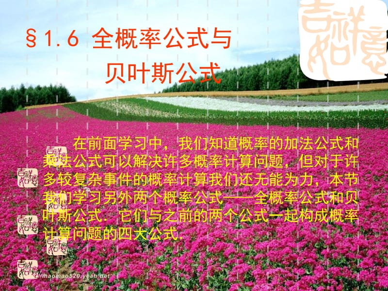 16全概率公式与贝叶斯公式图文.ppt_第1页