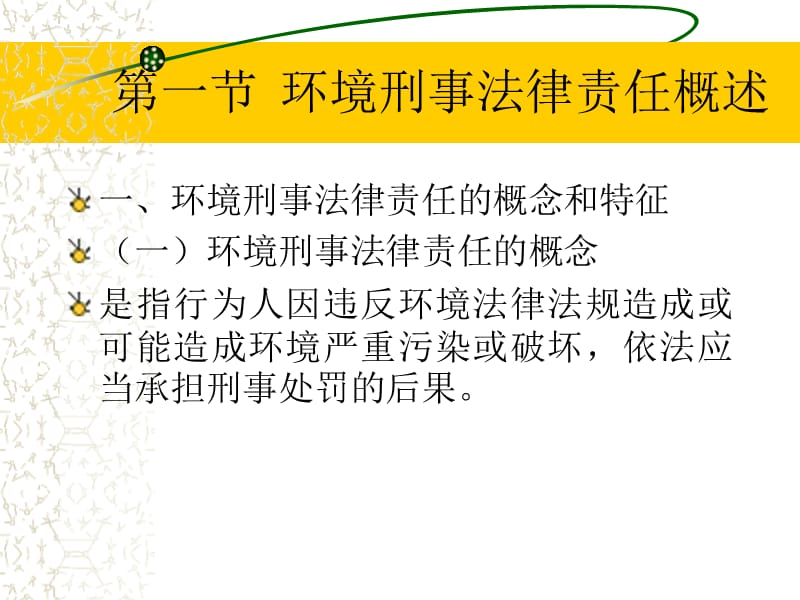 十章环境刑事法律责任ppt课件.ppt_第2页