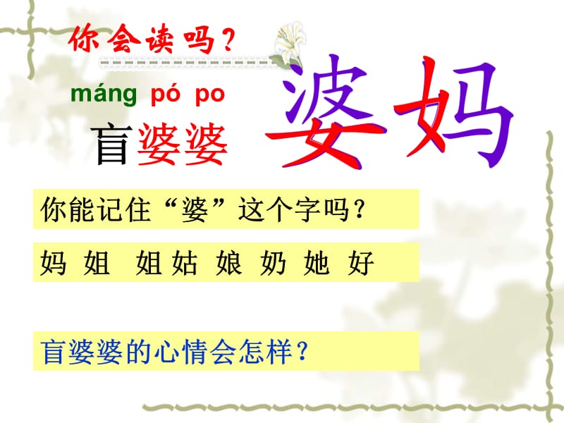 5送给盲婆婆的蝈蝈.ppt_第3页