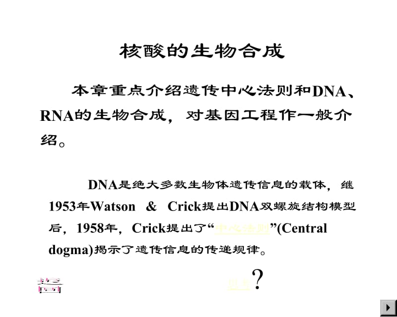 j11核酸的生物合成.ppt_第1页