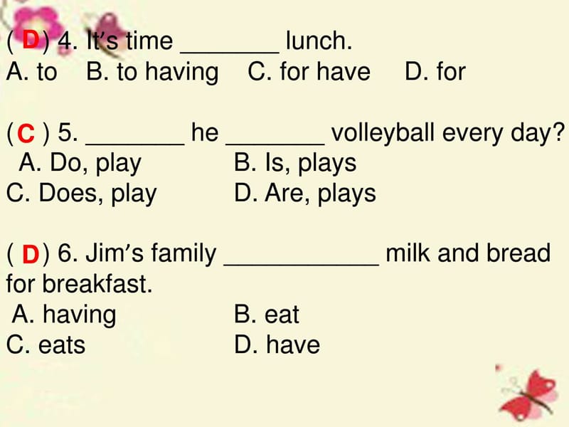 人教新目标版英语七下Unit 2《What time do you go to .ppt_第3页