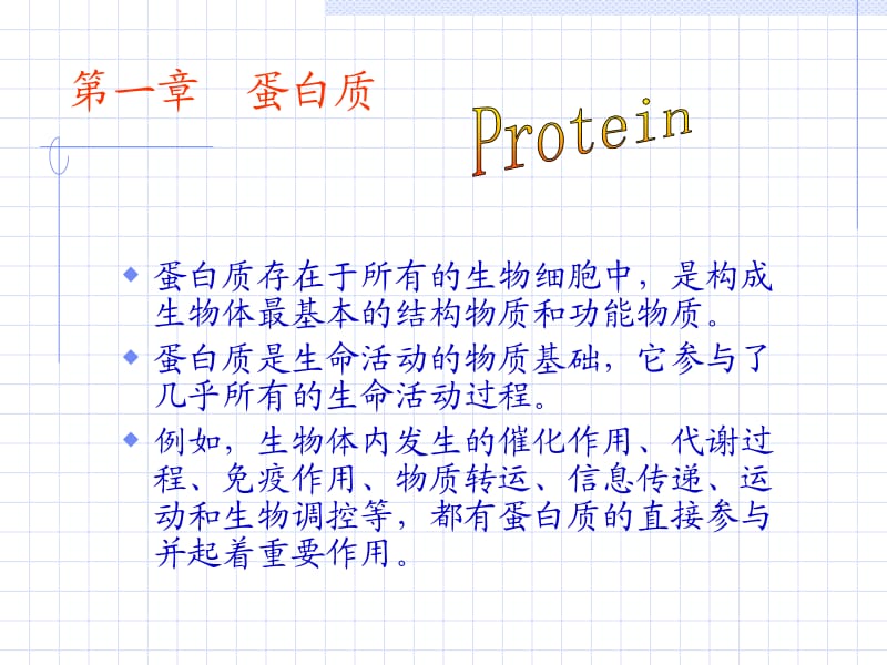 生物化学-蛋白质.ppt_第1页