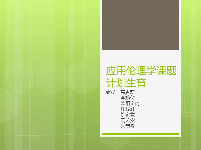 应用伦理学课题计划生育.ppt_第1页