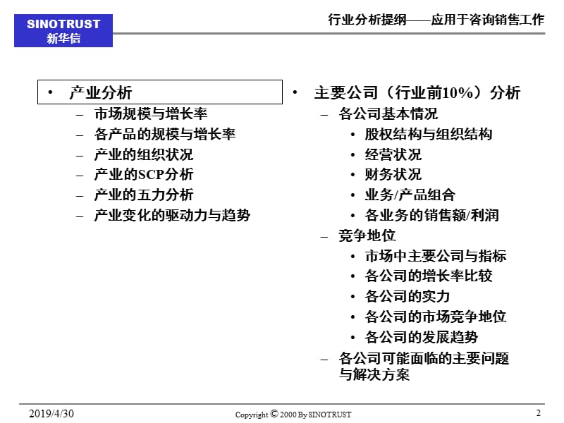 新华信行业分析模板咨询顾问必备.ppt_第2页