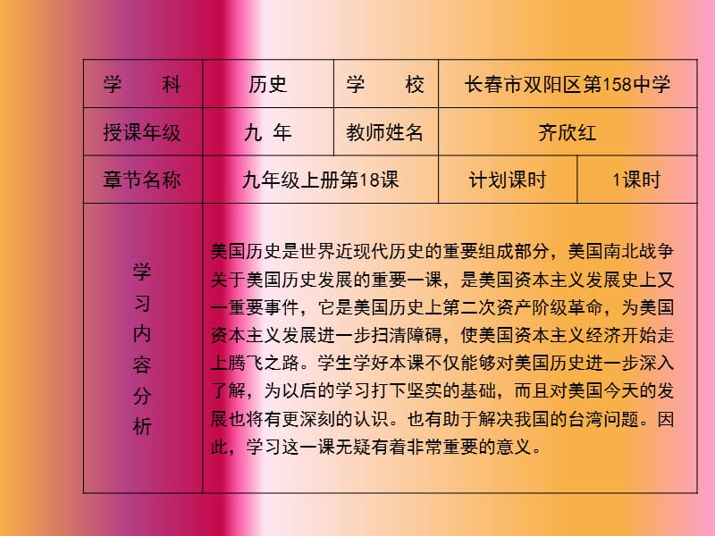 美国历史是世界近现代历史的重要组成部分美国南北战争关.ppt_第2页