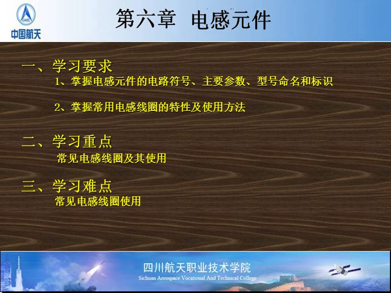 一学习要求掌握电感元件的电路符号主要参数型号.ppt_第1页