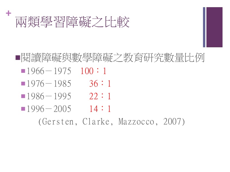 一个较受忽略的学习障碍数学学习障碍.ppt_第3页