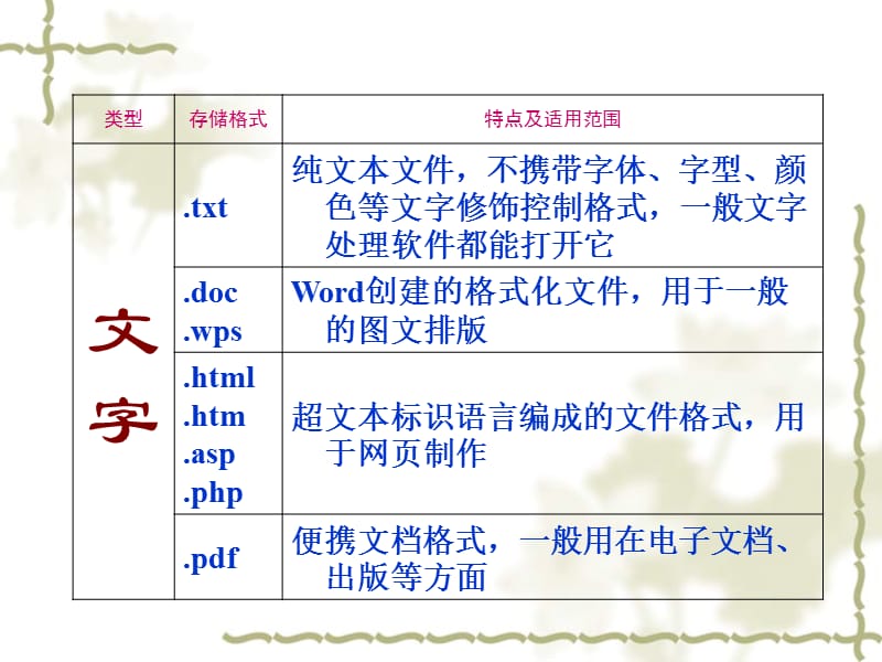 计算机中常用信息存储格式.ppt_第2页