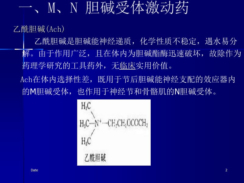 第四讲胆碱受体激动药.ppt_第2页