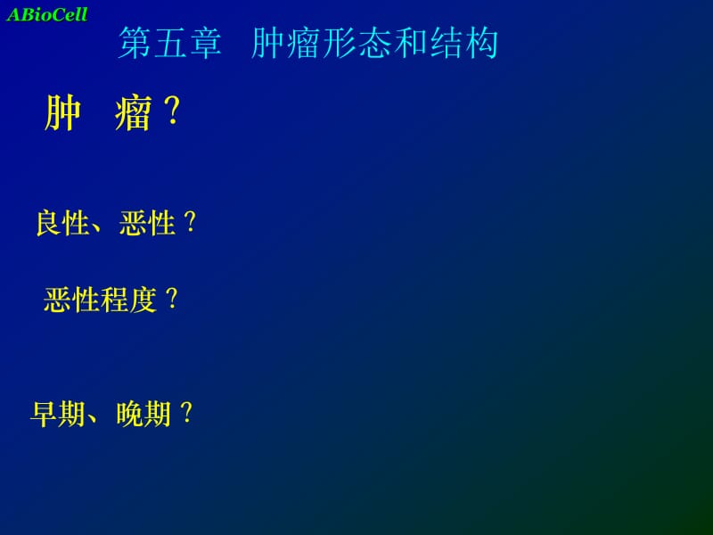 第五章肿瘤形态结构.ppt_第1页