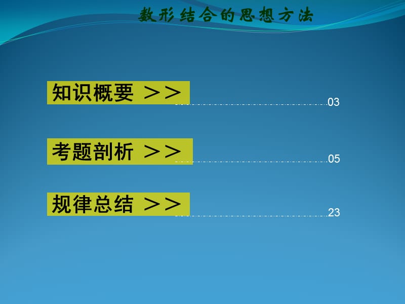 专题二数形结合的思想方法.ppt_第2页