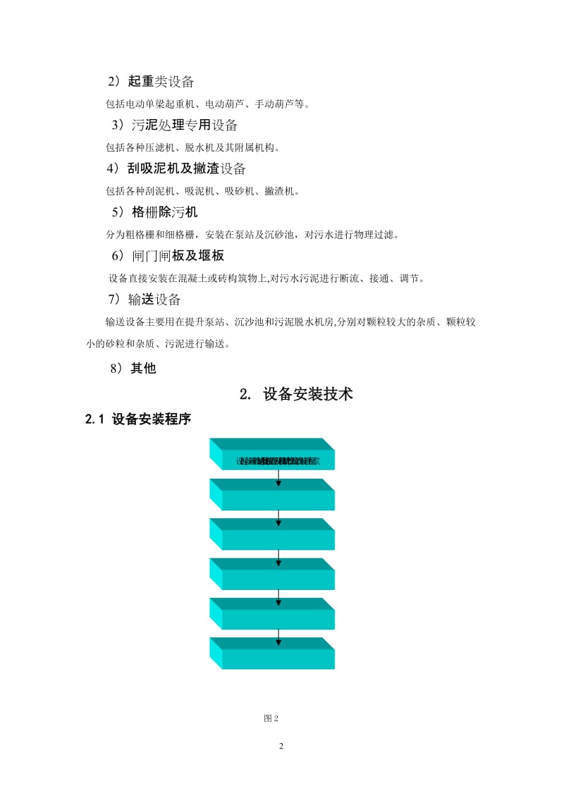 (论文)污水处理厂氧化沟法水处理工艺设备安装技术(最新整理）.doc_第2页