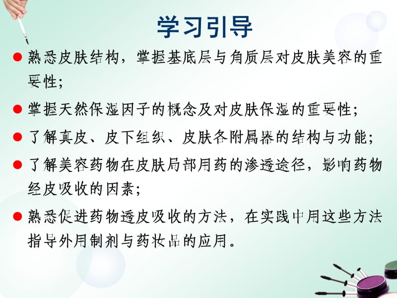 美容药物学第二章皮肤结构与美容药物的透皮吸收.ppt_第2页