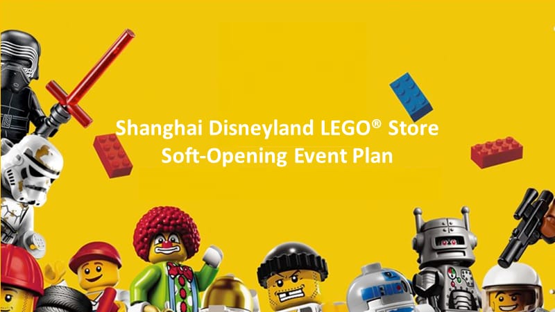 2016LEGO SH Disneyland Store Soft Opening Plan 迪士尼上线计划.ppt_第1页