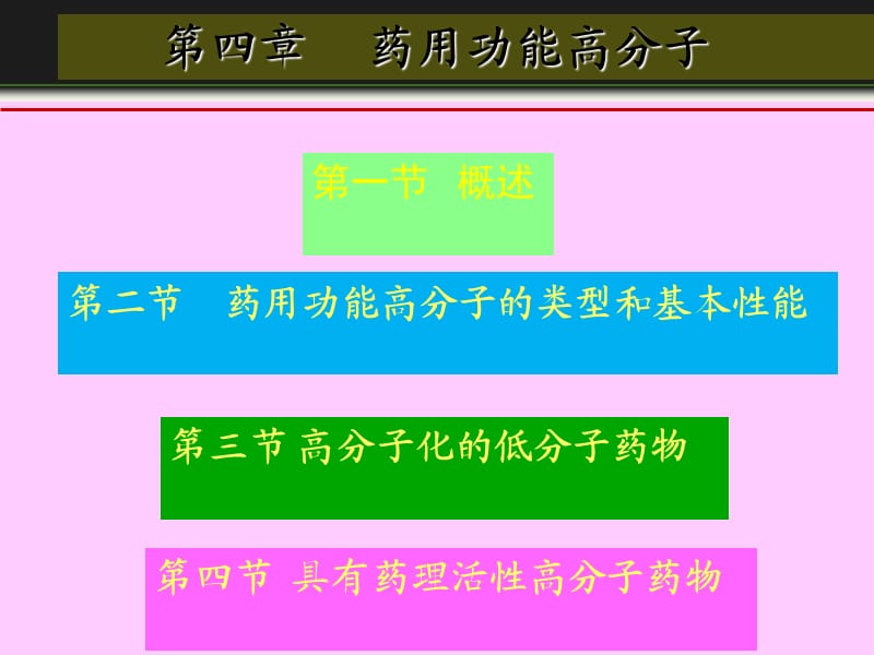 第4章药用功能高分子.ppt_第1页