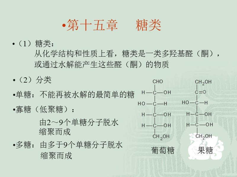 第十五章糖类.ppt_第1页