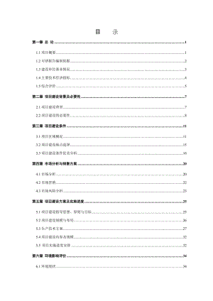 1万吨年产轻质碳酸钙1万吨年重质碳酸钙项目可行性研究报告.doc