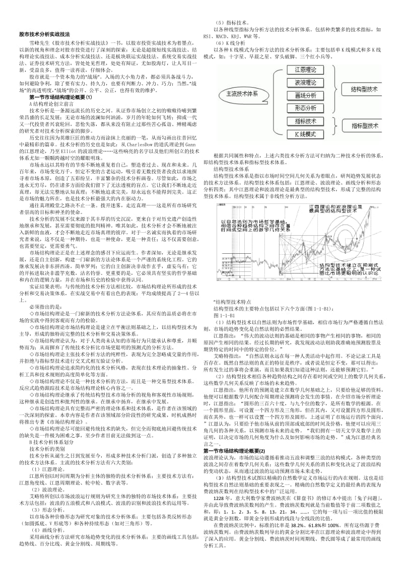 股市技术分析实战技法技术分析精华--已排版可直接打印.doc_第1页