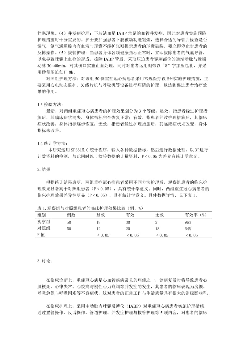 0528;李卓-孙小俊;丁立;主动脉内球囊反搏在重症冠心病患者围手术期护理中的应用.doc_第2页