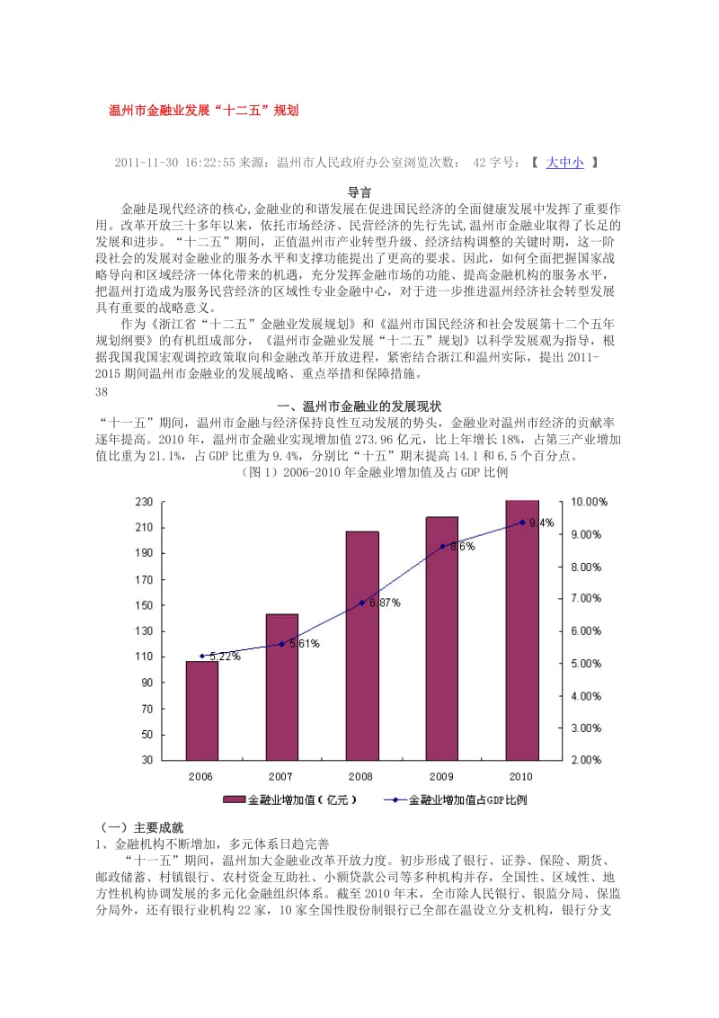 温州市金融业发展“十二五”规划.doc_第1页