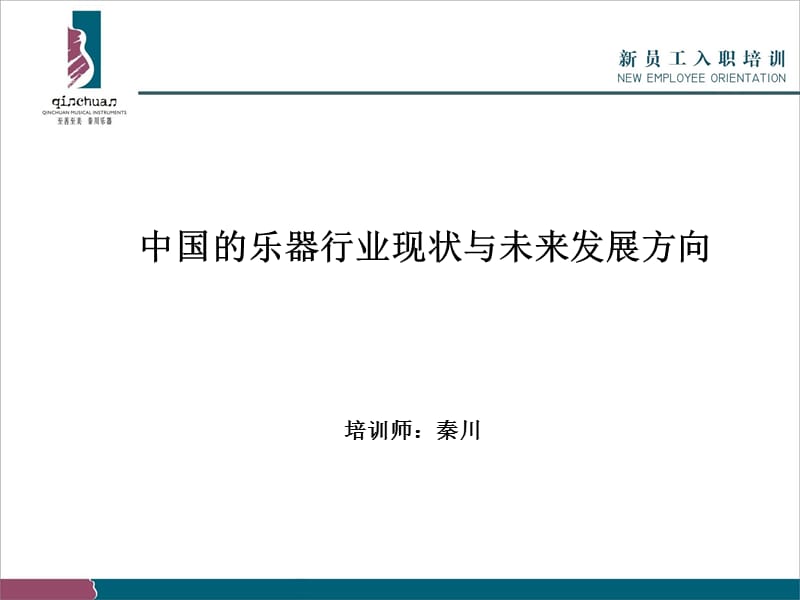 中国的乐器行业现状与未来发展方向.ppt_第1页