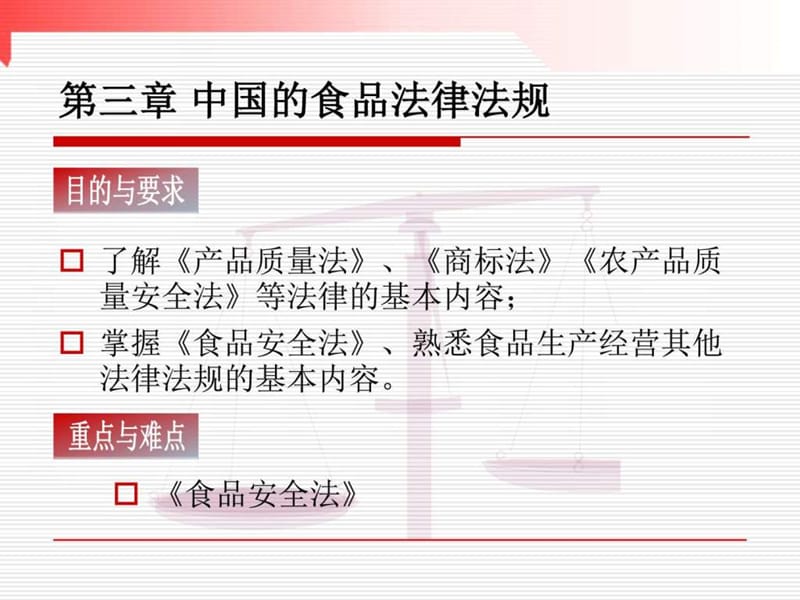 中国的食品法律法规_环境科学食品科学_工程科技_专业资料.ppt_第2页