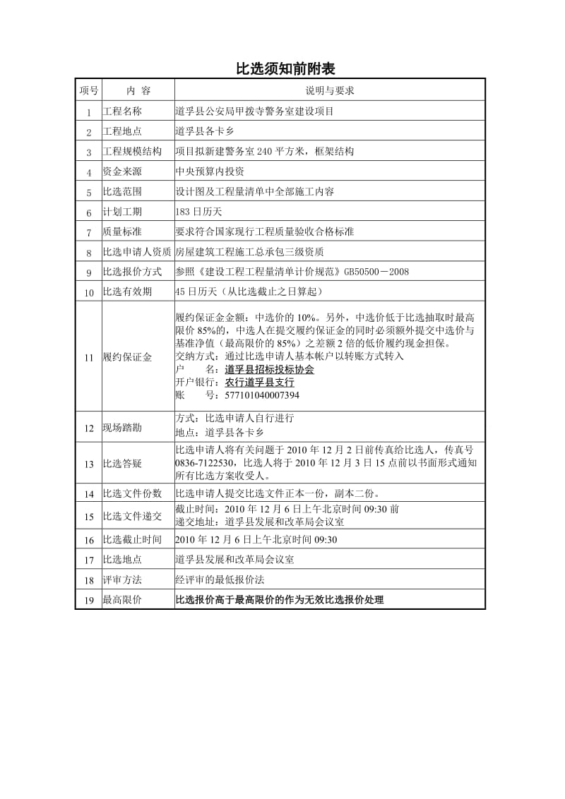 道孚县公安局甲拨寺警务室施工比选方案.doc_第3页