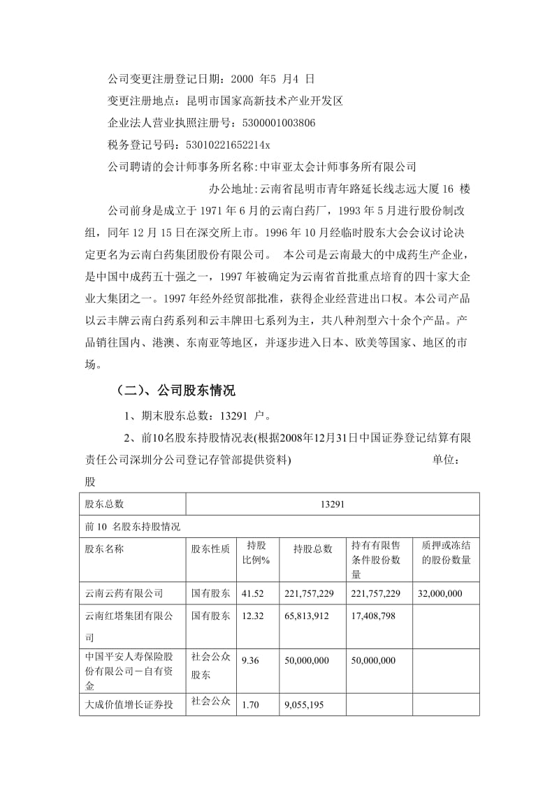 财务报表分析云南白药财务分析2006-2008年.doc_第3页