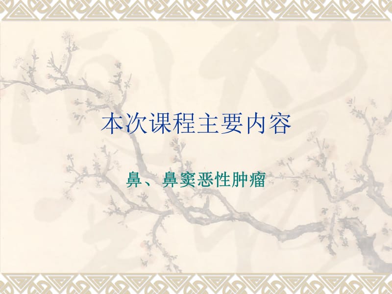 鼻窦恶性肿瘤-PPT课件.ppt_第1页