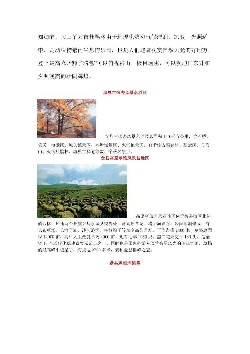 2019盘县旅游景点介绍.doc_第2页