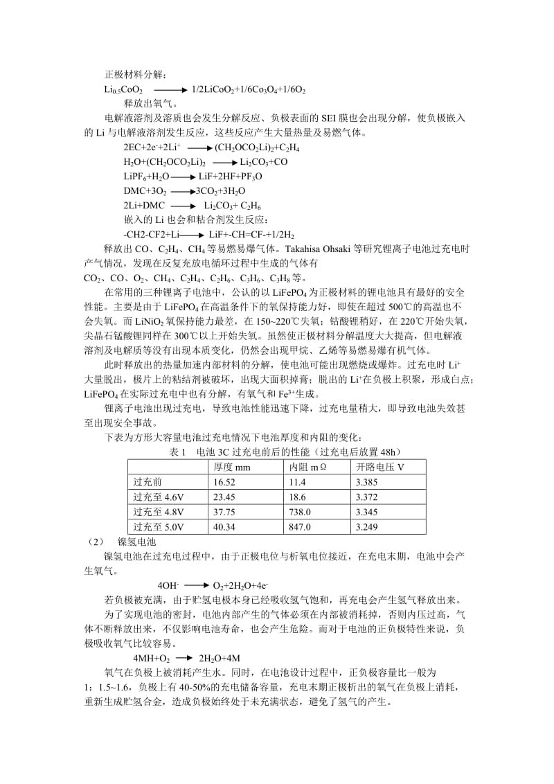 2019矿用锂离子蓄电池与镍氢电池安全性分析.doc_第2页