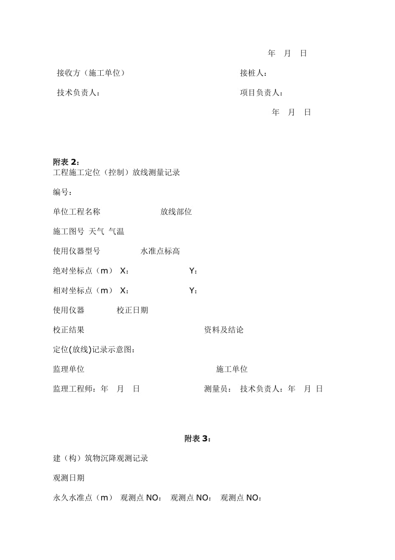 2019is测量专业监理工程师监理必备(表格、步骤、注意事项).doc_第2页