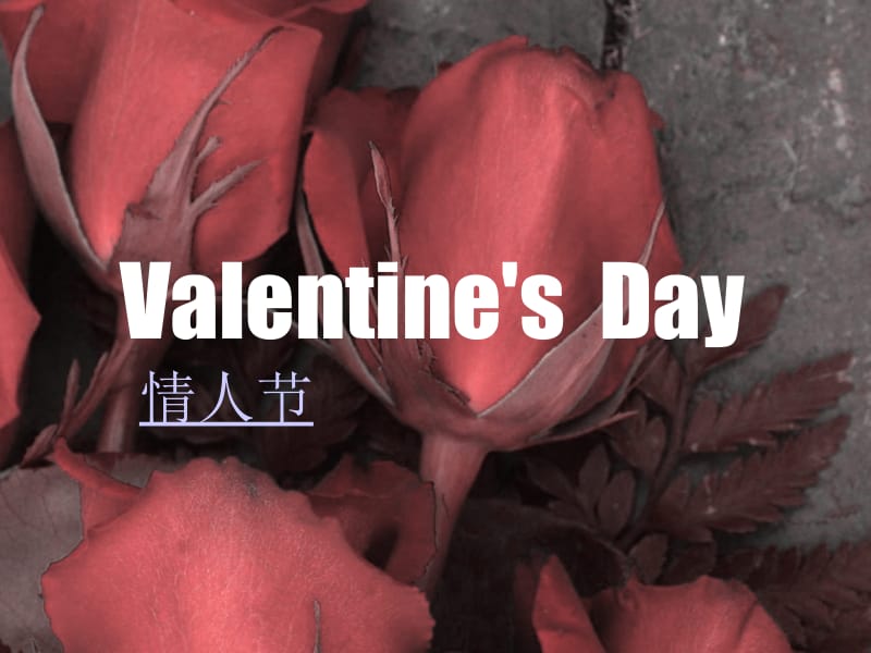 Valentine′s_Day_情人节婚礼喜庆PPT模板.ppt_第1页