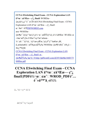 CCNA ESwitching Final Exam - CCNA Exploration LAN 交换和无线 final1.doc