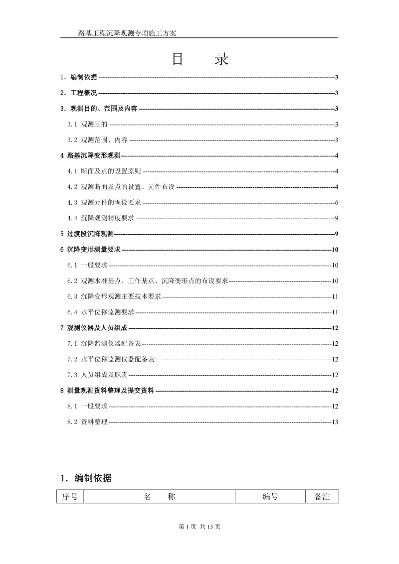 A11路基沉降观测方案.doc_第1页