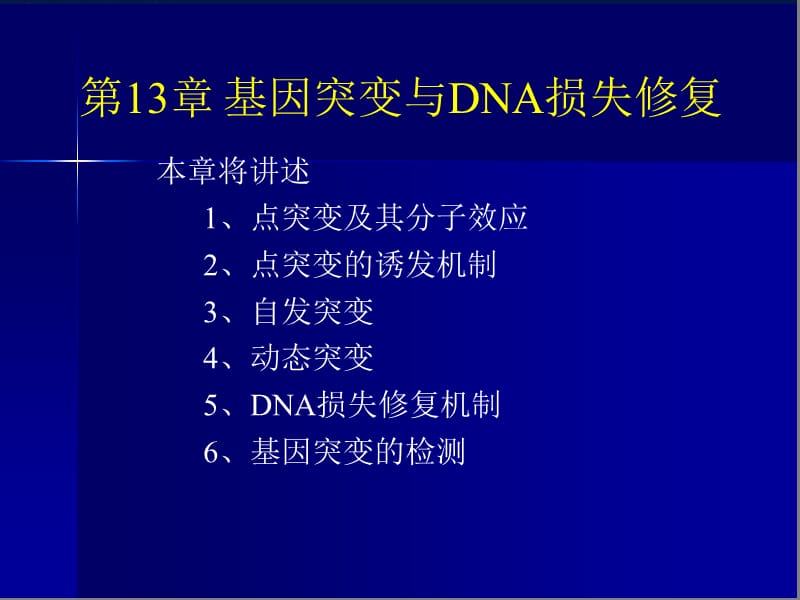 基因突变与DNA损失修复.ppt_第1页