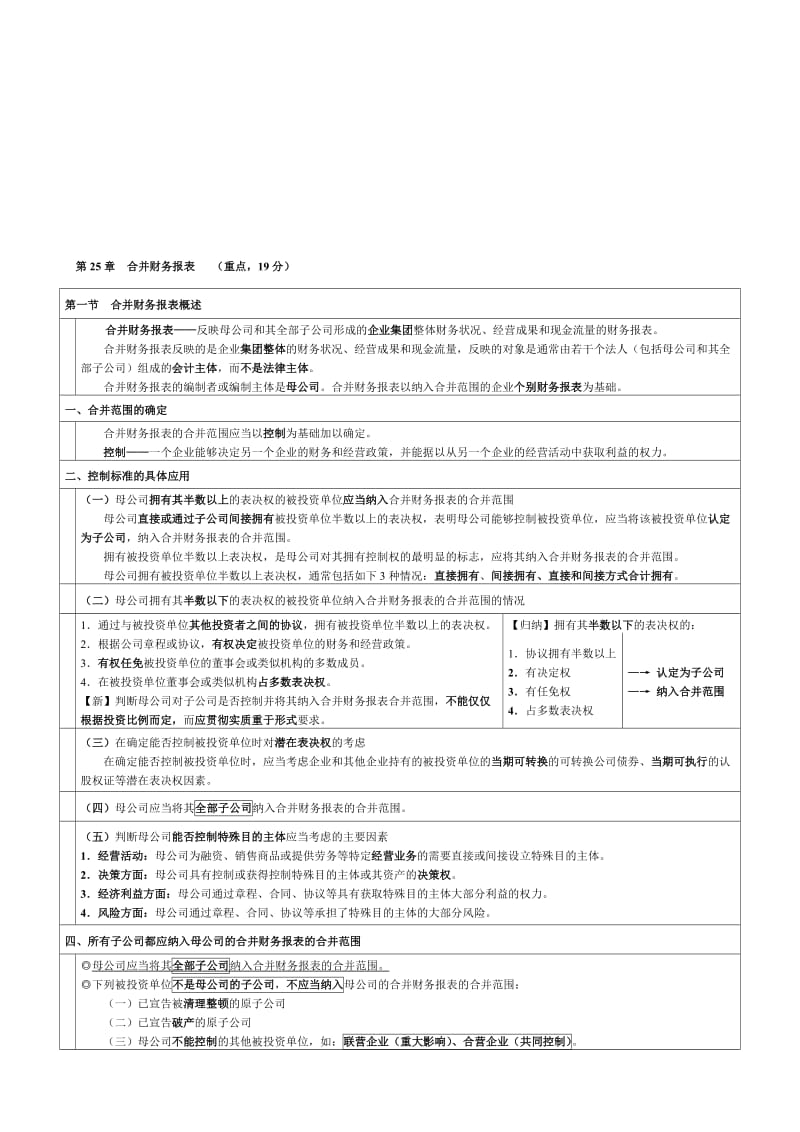 2019第25章 合并财务报表.doc_第1页