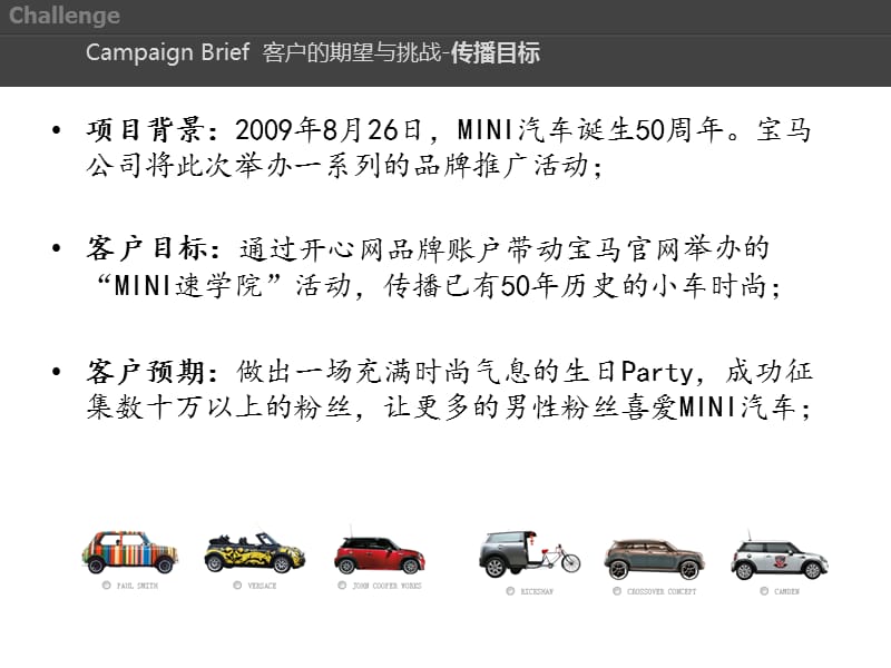 开心网-2010品牌账户营销案例：MINI汽车.ppt_第2页